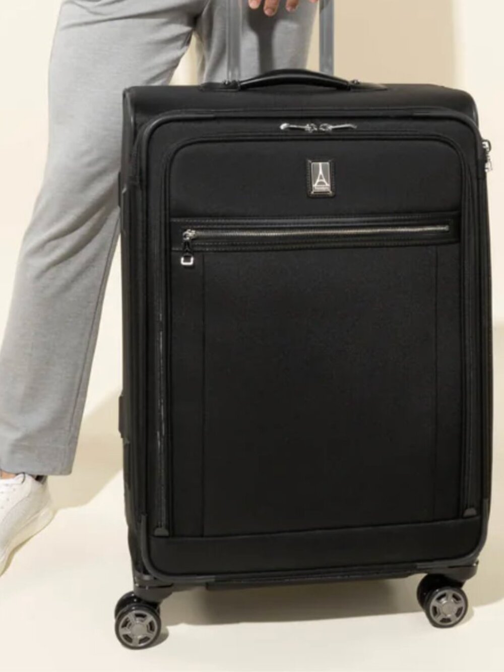 NIB NWT Travelpro Platinum Elite Medium Check-In Spinner, Vintage Grey